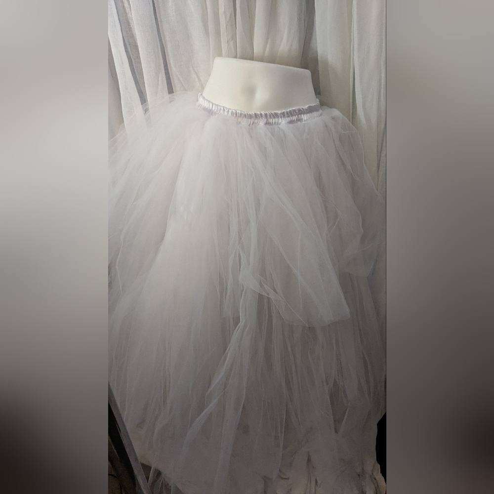 Large tulle skirt